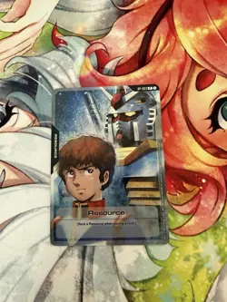 Resource - Gundam Card Game - RP-003 P Amuro Ray (ENGLISH) - Image 1