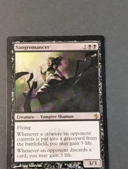 MTG Card - 1x Sangromancer - Mirrodin Besieged - NM - Rare - Magic The Gathering - Image 5
