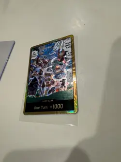 DON!! Card Egghead Gold Foil The Azure Sea's Seven One Piece SP Your turn +1000 - Image 3