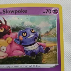 Galarian Slowpoke - Holo Promo SWSH: Sword & Shield Promo Cards SWSH126 - Image 4