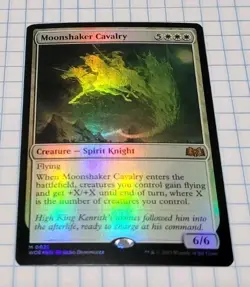 Moonshaker Cavalry FOIL - Wilds of Eldraine WOE 0021 M - Image 1