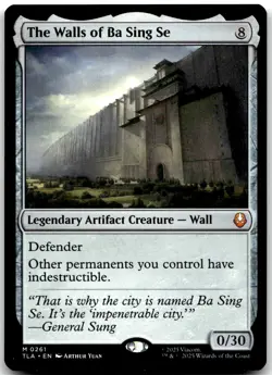 MTG The Walls of Ba Sing Se Avatar: The Last Airbender TLA #261 mythic NM - Image 1