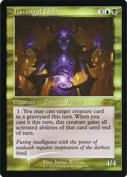 1x Havengul Lich - Foil - Retro Frame MTG - Secret Lair - NM-Mint - Image 1