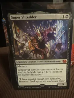MTG Super Shredder TMNT - NM Regular - Image 1