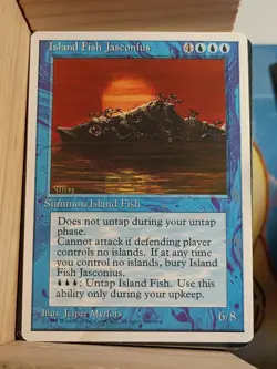 Island Fish Jasconius MTG Core Set 4th Edition Regular - Image 1
