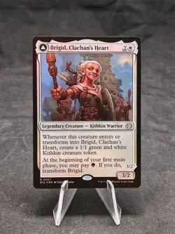 Brigid, Clachan's Heart FOIL | MTG Magic Lorwyn Eclipsed | Misprint | HP - Image 2