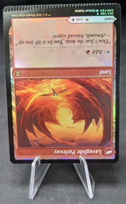 Riverglide Pathway - MTG - Zendikar Prerelease - Misprint Crimped - Image 4
