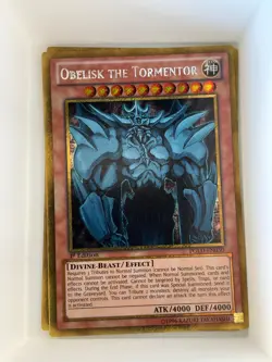 Obelisk the Tormentor PGLD-EN030 Premium Gold Yu-Gi-Oh 1st Edition NM - Image 1