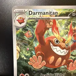 The Pokemon Company Darmanitan SV: Black Bolt 098/086 IR Holo EN 140HP 2025 - Image 2