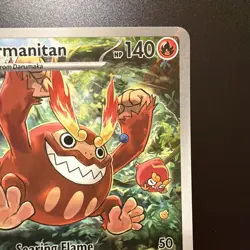 The Pokemon Company Darmanitan SV: Black Bolt 098/086 IR Holo EN 140HP 2025 - Image 3