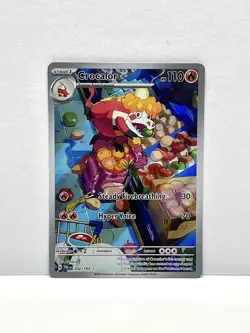 Pokemon TCG Crocalor 202/193 SV02: Paldea Evolved Illustration Rare Holo 2023 NM - Image 1