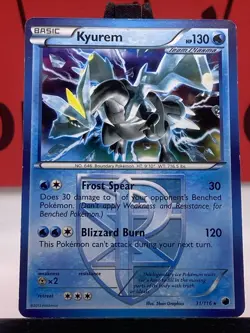 Kyurem 31/116 Plasma Freeze Pokemon TCG Regular Rare 2013 LP - Image 3