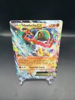 Pokemon Hawlucha EX XY Furious Fists Holo Ultra Rare 64/111 130 HP 2014 - Image 1