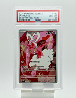 PSA 10 Enamorus 180/167 Twilight Masquerade Holo Pokemon Card Illustration Rare - Image 1