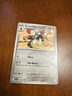 Escavalier 102/159 Journey Together Regular Pokemon TCG Card - Image 1