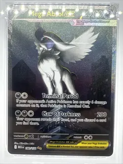 2025 POKEMON EN-MEGA EVOLUTION #180 MEGA ABSOL EX SPECIAL ILLUSTRATION RARE PSA - Image 4