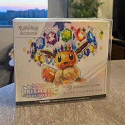 Prismatic Evolutions Pokemon Center Elite Trainer Box ETB - New and Sealed - Image 1
