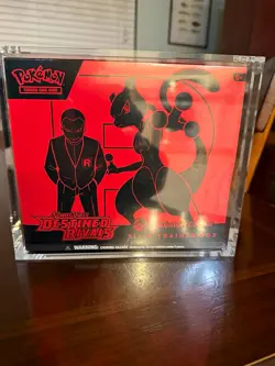 Pokemon Center : Destined Rivals ETB English **with CASE** - Image 1