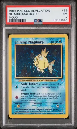 Pokemon Shining Magikarp 🚨 DOUBLE HOLO ERROR 🚨 Neo Revelation Head Swirl! 🎣 - Image 1