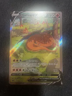 POKEMON BLACK STAR PROMO CHARIZARD UPC #SWSH260 CHARIZARD V NM MINT - Image 1