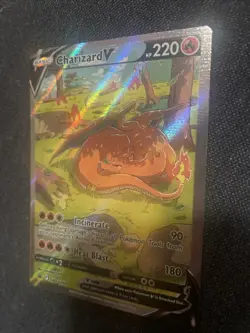 POKEMON BLACK STAR PROMO CHARIZARD UPC #SWSH260 CHARIZARD V NM MINT - Image 3