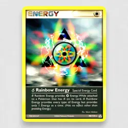 Delta Rainbow Energy 98/110 Holon Phantoms Regular Pokemon TCG NM - Image 1