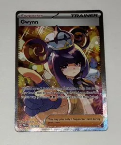 Pokemon TCG Pitch Black Gwynn 119/084 Full-Art Special Illustration Rare! - Image 1