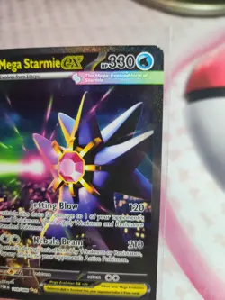 Mega Starmie ex Pokemon 2026 Perfect Order Special Illustration Rare 118/088 NM - Image 2