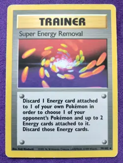 Pokemon TCG - Super Energy Removal - 79/102 - Base Set Unlimited [Moderate Play] - Image 1