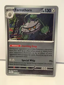 Ferrothorn 063/086 Uncommon ME04: Chaos Rising Pokemon Reverse Holo NM - Image 1