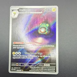 Bellibolt 201/197 SV03 Obsidian Flames Illustration Rare Holo HP 140 EN - Image 3