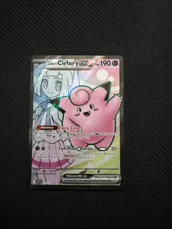 Lillie's Clefairy ex 173/159 Ultra Rare Journey Together Pokemon Holo Near Mint - Image 1