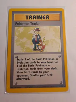 Pokemon TCG Pokemon Trader 77/102 Base Set Unlimited - Image 1