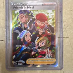 Pokemon Friends in Hisui 148/159 Crown Zenith Ultra Rare Full Art Holo Eng 2023 - Image 1