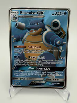 Blastoise GX SM189 SM Promo Full Art Pokemon Card - Image 1