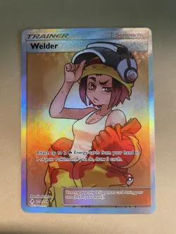 POKEMON TCG WELDER 214/214 S&M UNBROKEN BONDS FULL ART UR!! - Image 1