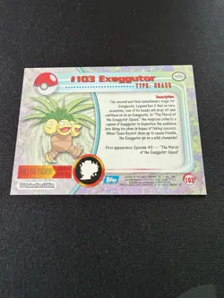#103 Exeggutor - 2000 Topps Pokemon TV Animation Series 2 Non Holo - LP - Image 2