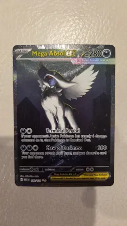 Mega Absol ex 180/132 Special Illustration Rare Mega Evolution Pokemon NM Clean! - Image 1