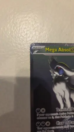 Mega Absol ex 180/132 Special Illustration Rare Mega Evolution Pokemon NM Clean! - Image 2
