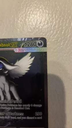 Mega Absol ex 180/132 Special Illustration Rare Mega Evolution Pokemon NM Clean! - Image 3