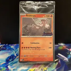 Pokemon Phantasmal Flames Reshiram 017/094 Barnes & Noble Promo Stamped - Image 1