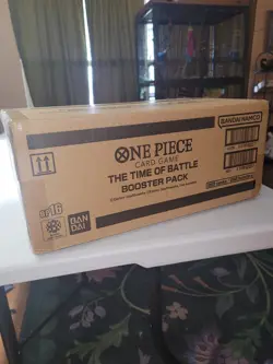 One Piece TCG OP-16 The Time Of Battle Booster Box Case SEALED ENGLISH - Image 1