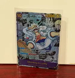 CUSTOM 1:1 PROXY One Piece CCG Monkey D. Luffy OP05-119 Awakening Secret Rare - Image 1