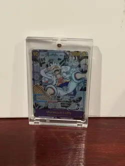 CUSTOM 1:1 PROXY One Piece CCG Monkey D. Luffy OP05-119 Awakening Secret Rare - Image 2