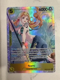 Nami (053) Foil SR Extra Booster: One Piece Heroines Edition EB03-053 NM - Image 1