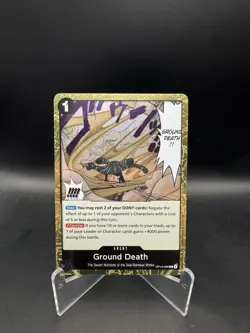 ONE PIECE GROUND DEATH OP14-096 FOIL RARE - Image 1
