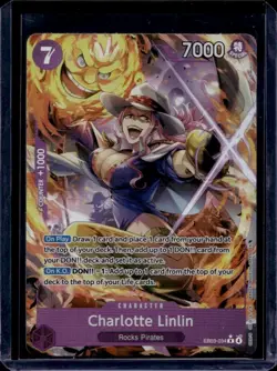 Charlotte Linlin EB03-034 Alt Art Rare One Piece Heroines Edition EB-03 ENG /NM - Image 1