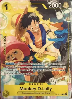 Monkey.D.Luffy (Welcome Pack 2026 Vol.1) - OP10-111 - One Piece TCG Eng - Image 1