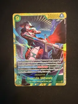 Dracule Mihawk SEC OP14-119 The Azure Seas Seven One Piece TCG - Image 1