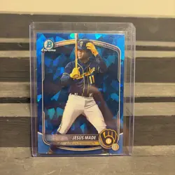 2025 Bowman Chrome Draft Sapphire Edition - Jesus Made #BDC-196 (RC) - Image 1